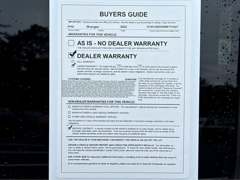 Certified 2022 Jeep Wrangler Unlimited Sport image 26