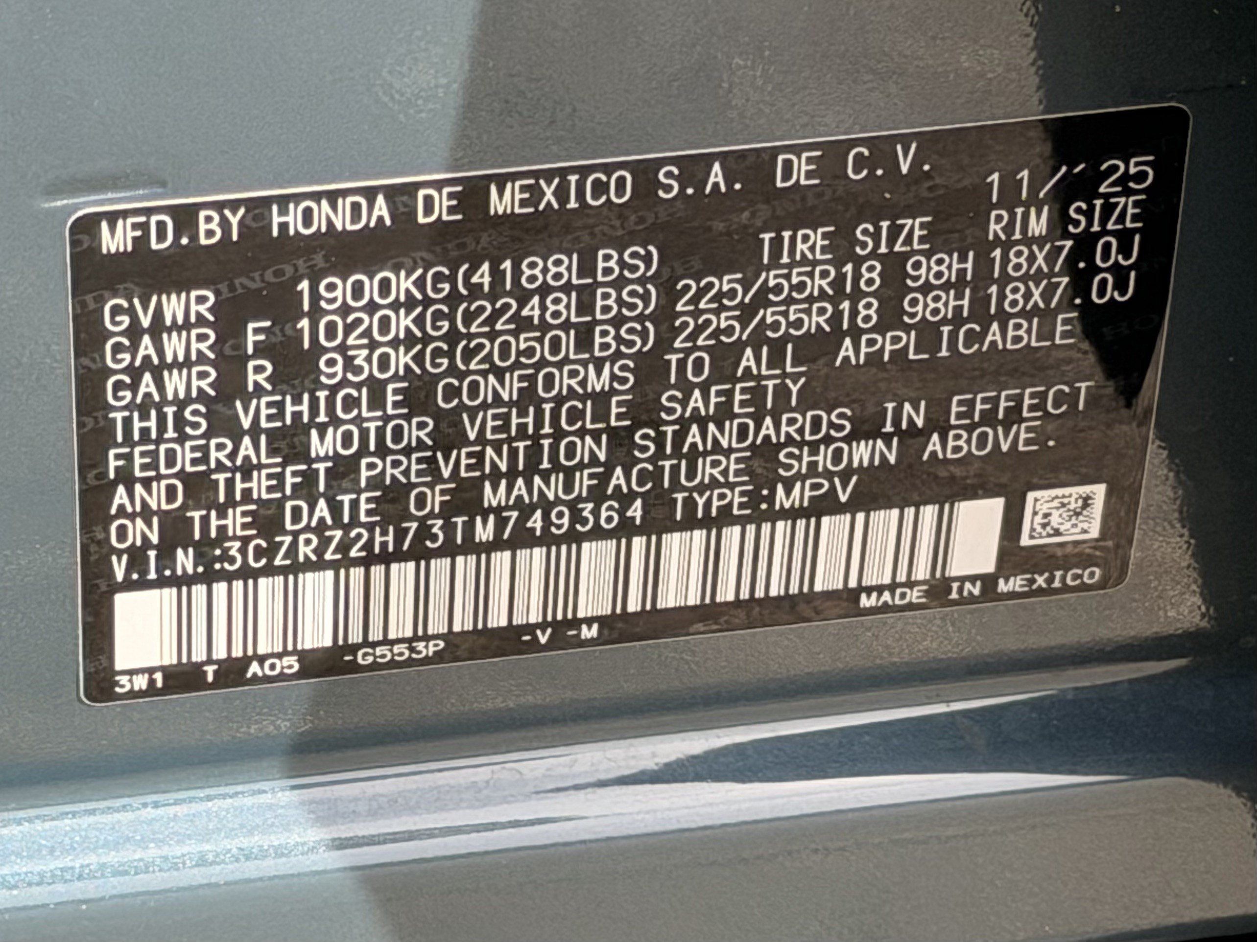 Used 2026 Honda HR-V EX-L image 29