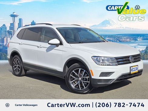 Used 2021 Volkswagen Tiguan SE FWD image 1