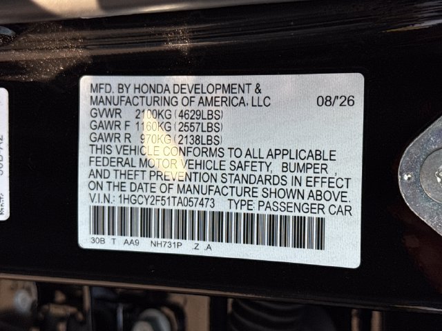 New 2026 Honda Accord Sport image 17