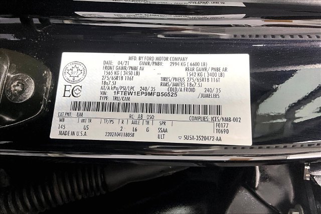 Used 2021 Ford F150 XLT w/ Equipment Group 301A Mid AWD/4WD image 33