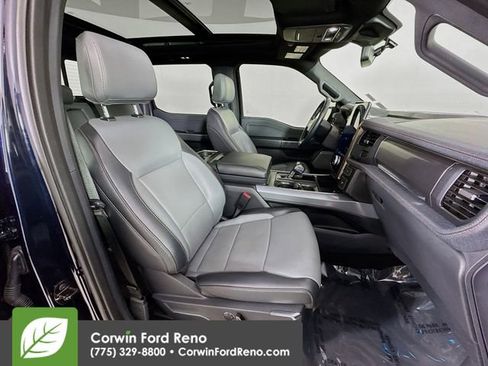 Certified 2023 Ford F150 Lightning Lariat w/ Equipment Group 511A High image 30