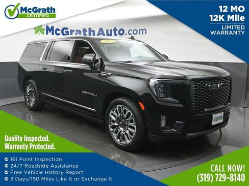 Used 2023 GMC Yukon XL Denali Ultimate w/ LPO, Floor Liner Package AWD/4WD image 1