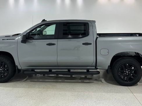 New 2026 Chevrolet Silverado 1500 Custom w/ Turbomax Blackout Package AWD/4WD image 2