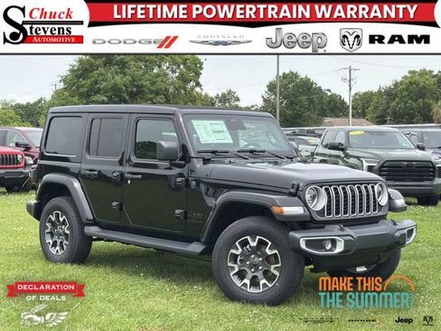 New 2026 Jeep Wrangler Unlimited Sahara w/ Safety Group AWD/4WD image 1