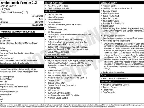 Used 2019 Chevrolet Impala Premier image 4