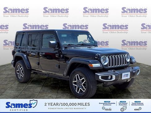 Used 2025 Jeep Wrangler Unlimited Sahara AWD/4WD image 1