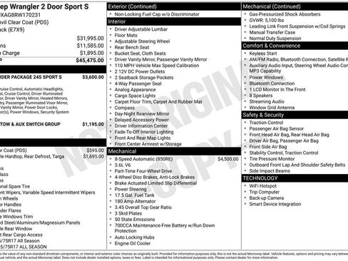 Used 2024 Jeep Wrangler Sport AWD/4WD image 4