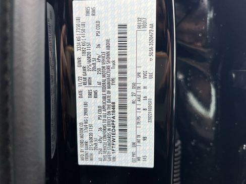 Used 2023 Ford F150 Platinum w/ Equipment Group 701A High image 37