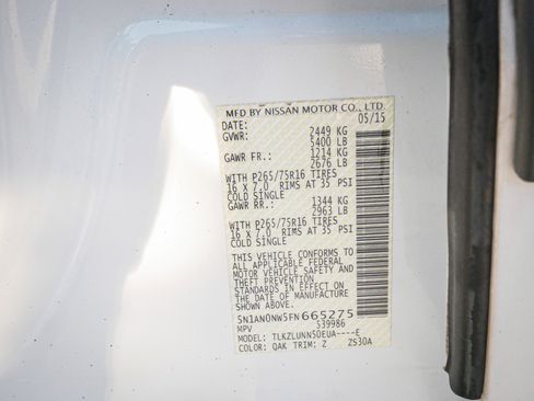 Used 2015 Nissan Xterra PRO-4X image 32