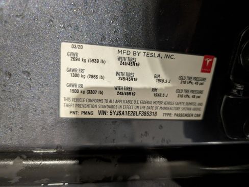 Used 2020 Tesla Model S Long Range Plus image 40