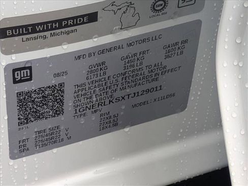 New 2026 Chevrolet Traverse RS image 16