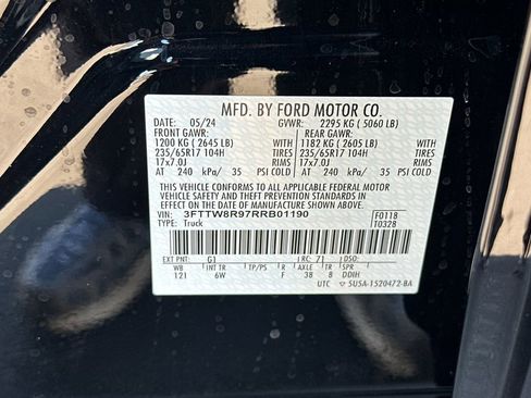 Certified 2024 Ford Maverick Tremor w/ Tremor Off-Road Package image 33