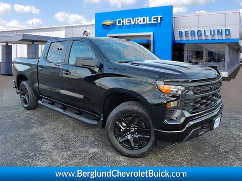 New 2026 Chevrolet Silverado 1500 Custom w/ Turbomax Blackout Package image 1