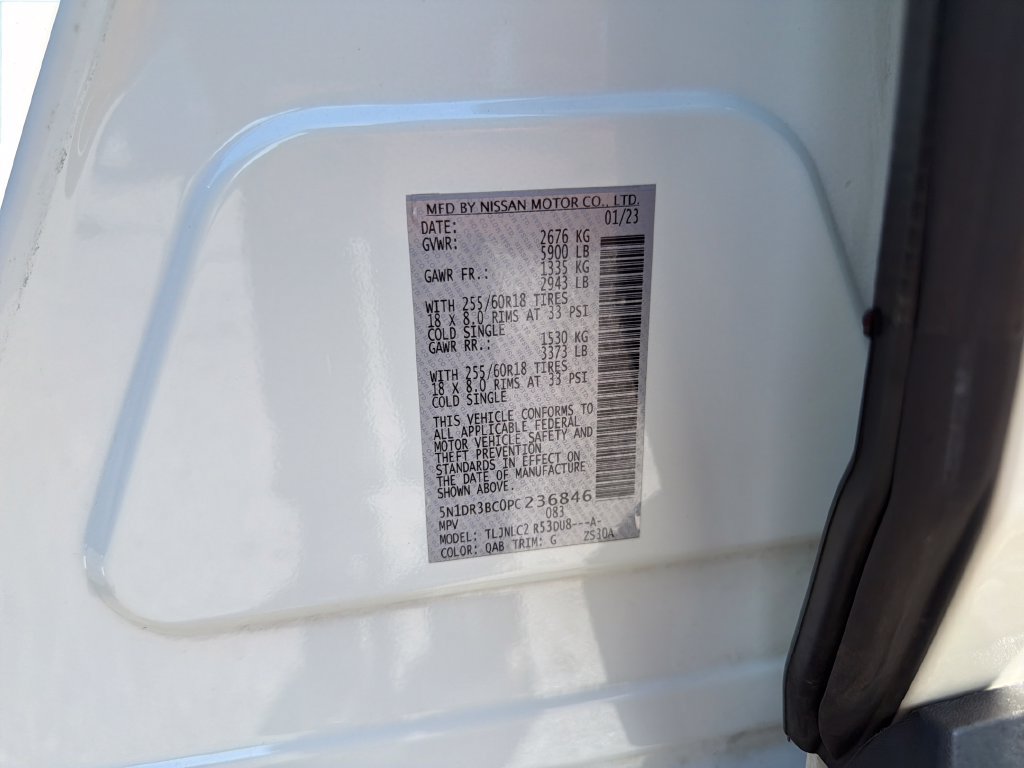Used 2023 Nissan Pathfinder SV w/ Cargo Package AWD/4WD image 29