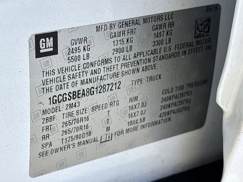 Used 2016 Chevrolet Colorado W/T w/ WT Convenience Package image 31