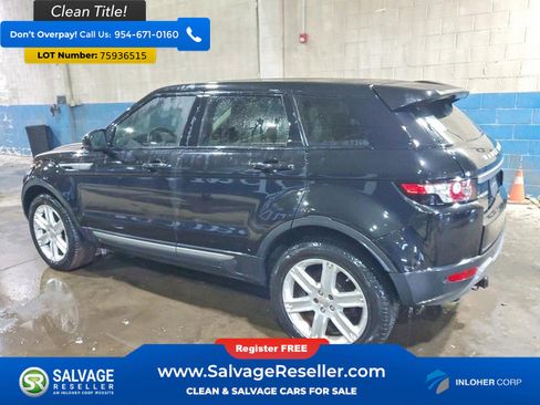 Used 2014 Land Rover Range Rover Evoque Pure Premium image 3
