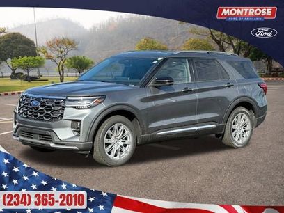 New 2026 Ford Explorer Platinum