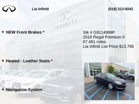 Used 2016 Buick Regal Premium FWD image 10