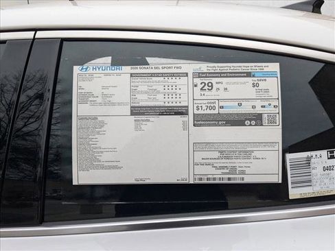 New 2026 Hyundai Sonata SEL image 24