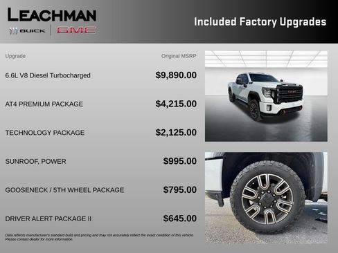 Used 2020 GMC Sierra 2500 AT4 w/ AT4 Premium Package AWD/4WD image 10