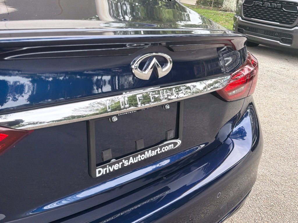 Used 2022 INFINITI Q50 Luxe w/ Cargo Package RWD image 23