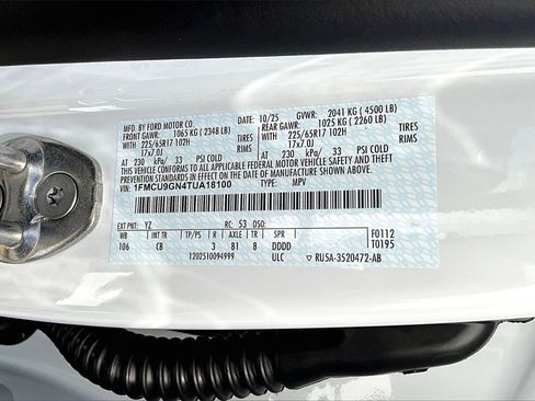 New 2026 Ford Escape Active w/ Cold Weather Package image 9