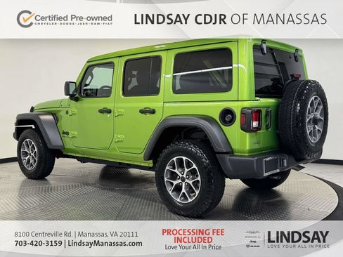 Used 2025 Jeep Wrangler Unlimited Sport AWD/4WD image 7