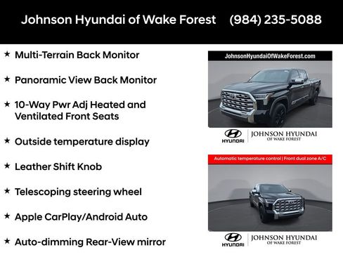 Used 2024 Toyota Tundra 1794 Edition AWD/4WD image 18