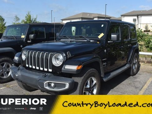 Used 2018 Jeep Wrangler Unlimited Sahara AWD/4WD image 1