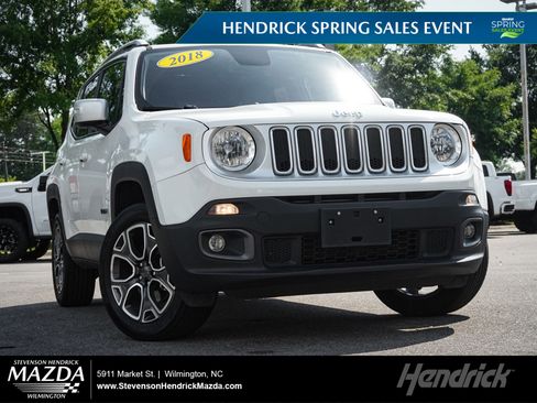 Used 2018 Jeep Renegade Limited w/ UConnect 8.4 Nav Group AWD/4WD image 1