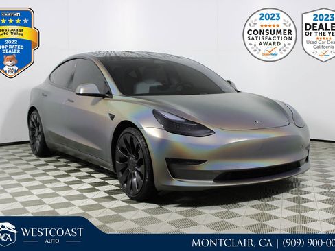 Used 2021 Tesla Model 3 Performance image 1