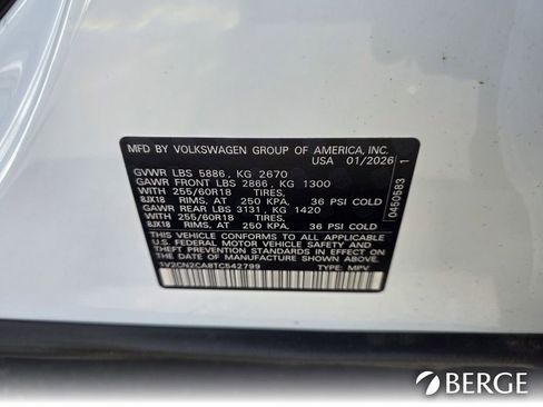 New 2026 Volkswagen Atlas Peak Edition AWD/4WD image 25