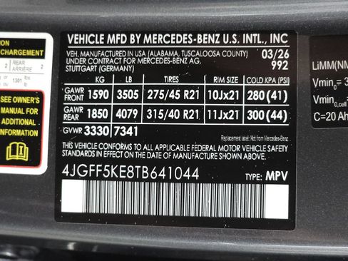 Certified 2026 Mercedes-Benz GLS 450 4MATIC image 39