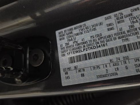 Used 2026 Ford F150 STX w/ Equipment Group 201A FX4 AWD/4WD image 10