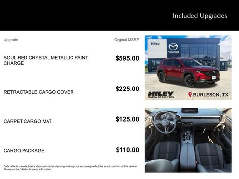 New 2025 MAZDA CX-50 AWD 2.5 S w/ Cargo Package image 5