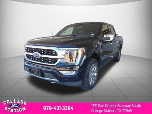 Used 2022 Ford F150 Platinum w/ Equipment Group 701A High image 3