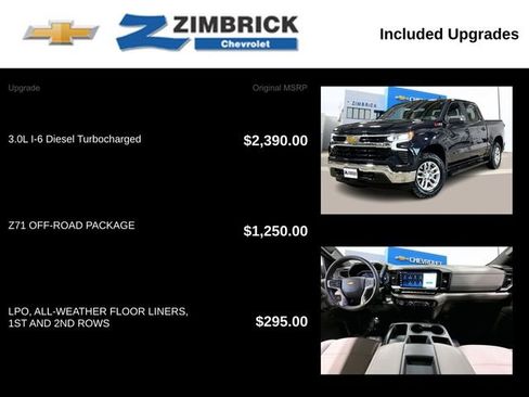 Certified 2024 Chevrolet Silverado 1500 LT w/ Z71 Off-Road Package image 11