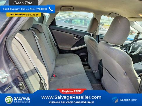 Used 2012 Toyota Prius Three w/ Preferred Accessory Pkg FWD image 13
