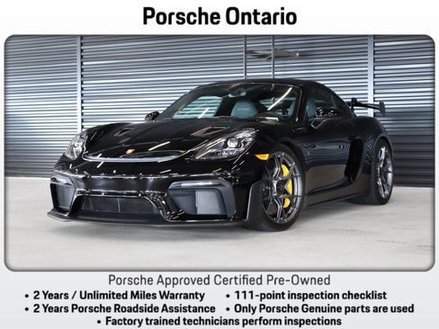 Certified 2024 Porsche 718 Cayman GT4 RS w/ Light Design Package RWD image 1
