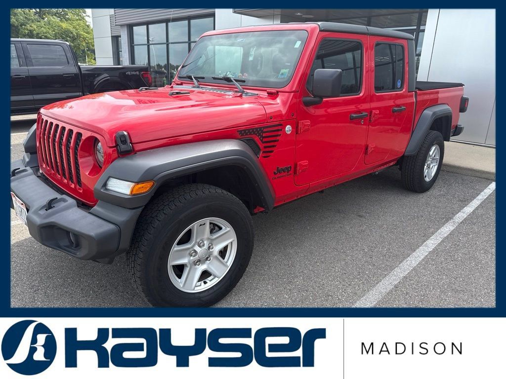 Used 2020 Jeep Gladiator Sport w/ Quick Order Package 24S AWD/4WD image 2