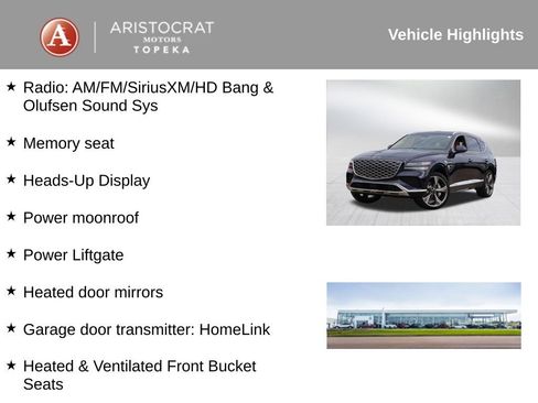 Used 2025 Genesis GV80 3.5T Prestige AWD/4WD image 2