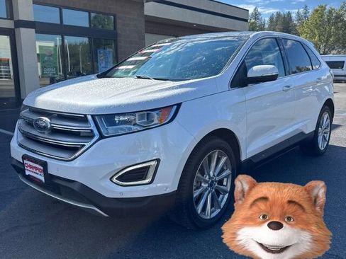 Used 2018 Ford Edge Titanium w/ Equipment Group 302A AWD/4WD image 1