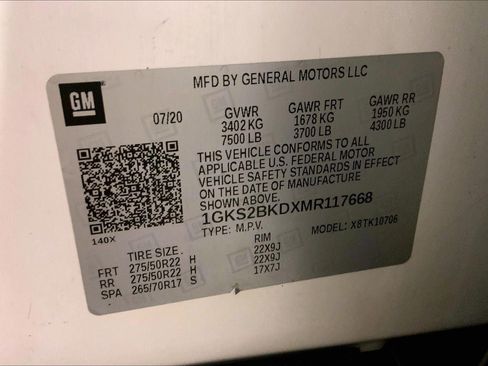 Used 2021 GMC Yukon SLT w/ SLT Luxury Plus Package AWD/4WD image 33