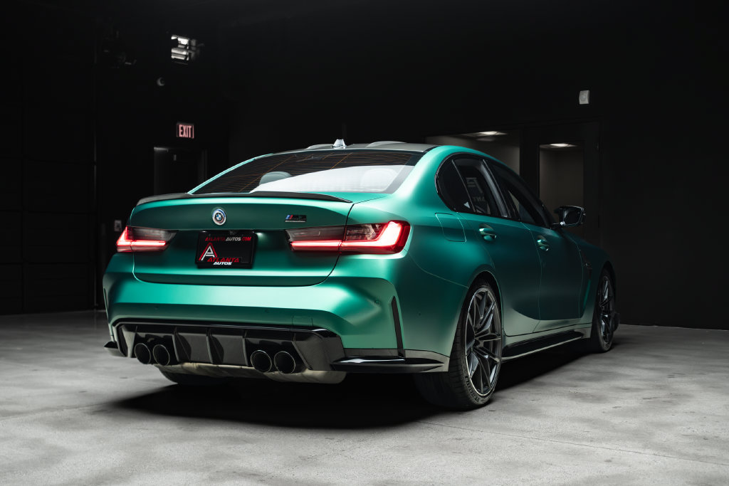 Used 2023 BMW M3 Competition w/ M Carbon Exterior Package RWD image 18