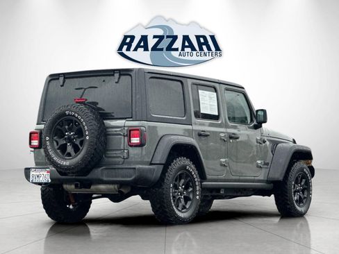 Used 2021 Jeep Wrangler Unlimited Willys image 3