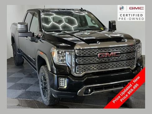 Used 2022 GMC Sierra 3500 Denali w/ Denali Black Diamond Edition AWD/4WD image 1