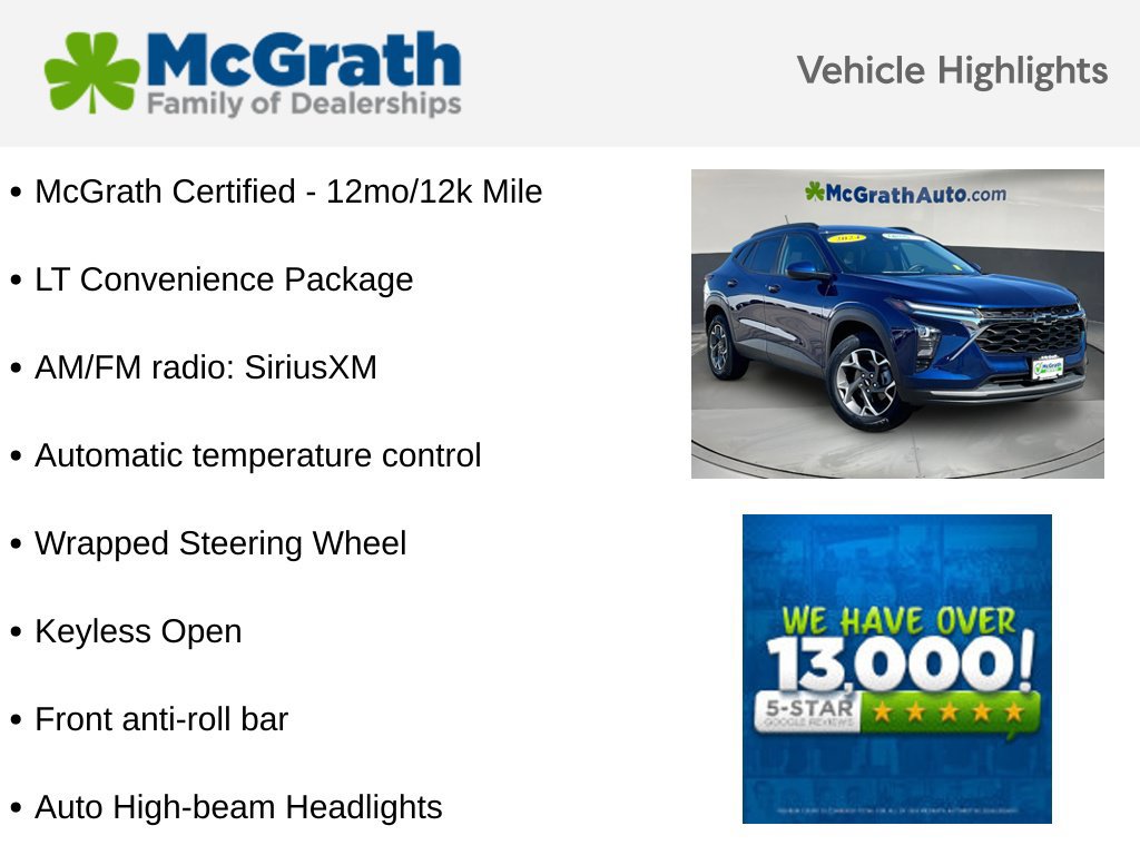 Used 2024 Chevrolet Trax LT w/ Driver Confidence Package FWD image 6
