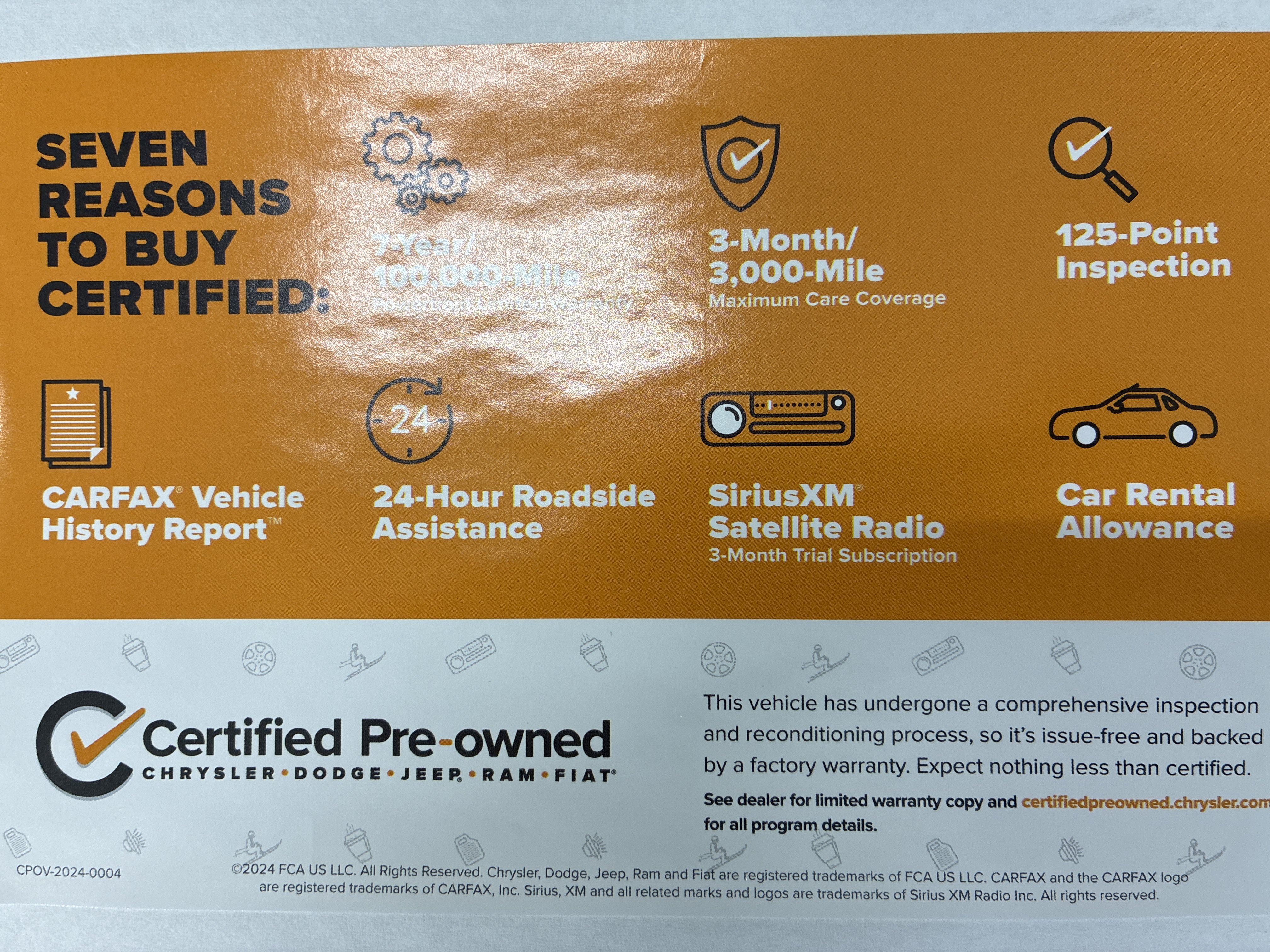 Certified 2024 Chrysler Pacifica Touring-L w/ Road Tripper Package AWD/4WD image 3