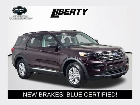 Certified 2023 Ford Explorer XLT w/ Class IV Trailer Tow Package AWD/4WD image 1